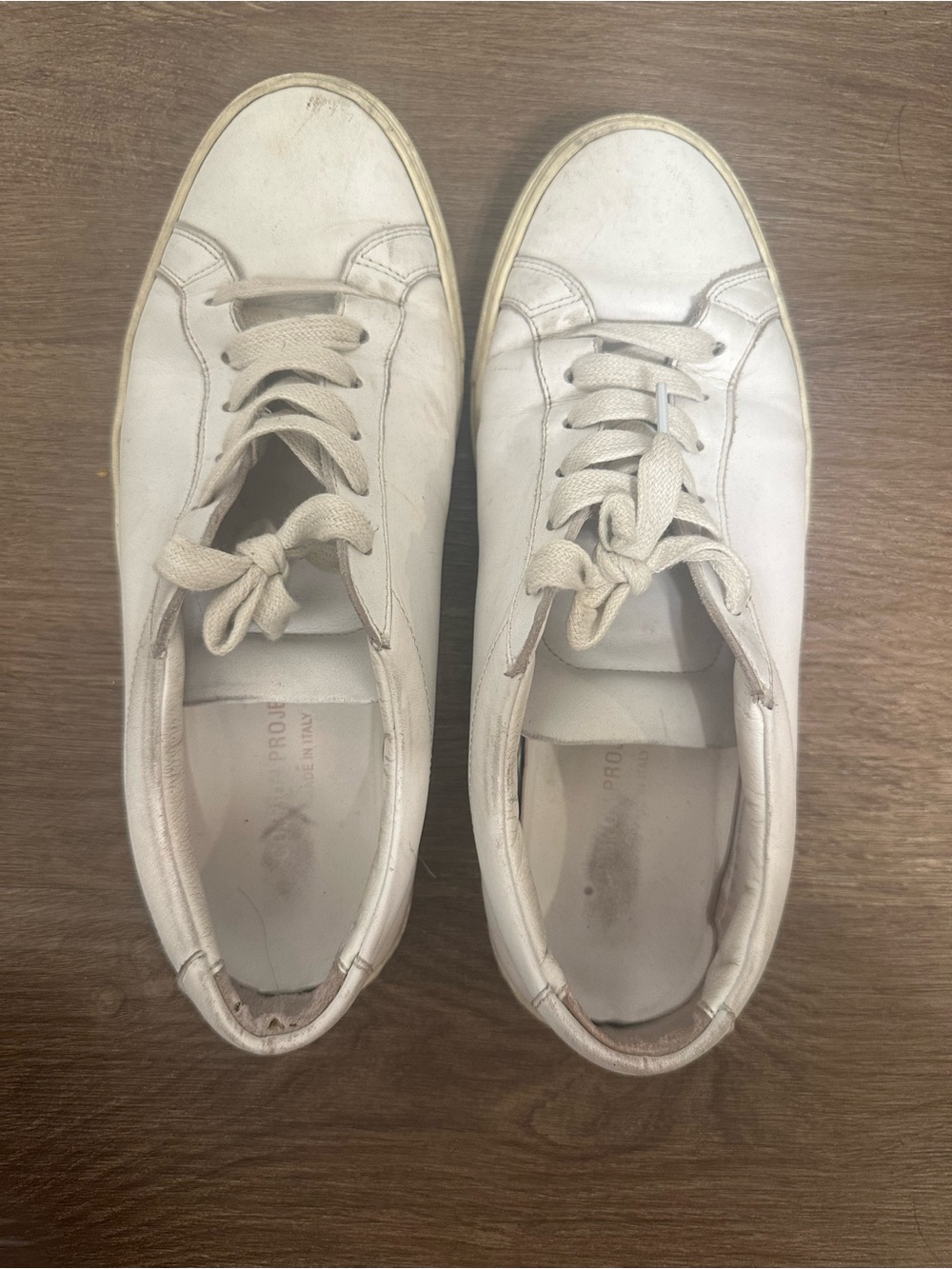 MSRP $485 Common Projects Achilles Low White